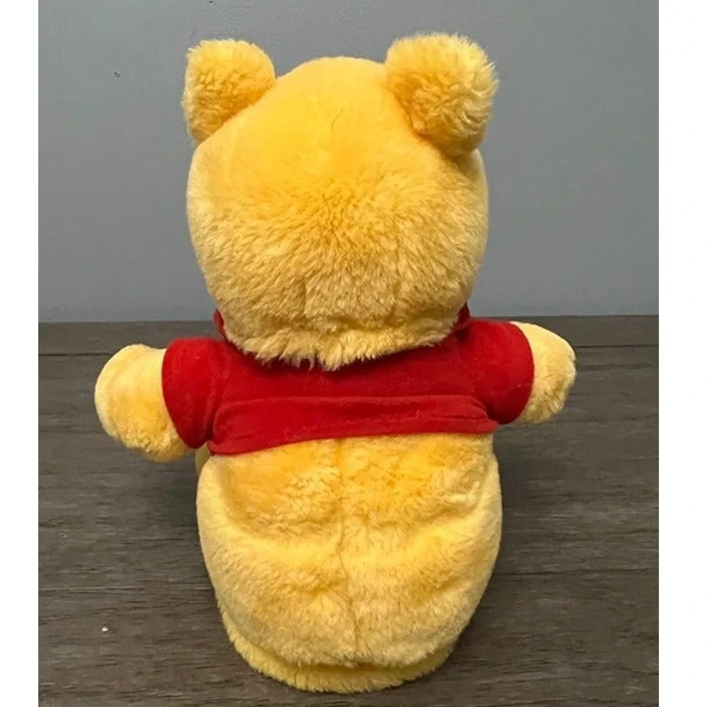 Disney‎ Winnie the Pooh Plush 1999 Mattel Vintage Stuffed Animal Toy Red Shirt